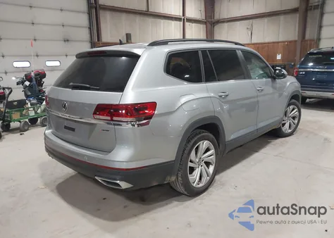 2021 Volkswagen Atlas 3.6L V6 Se W/Technology from USA, damaged, VIN 1V2HR2CA5MC543615